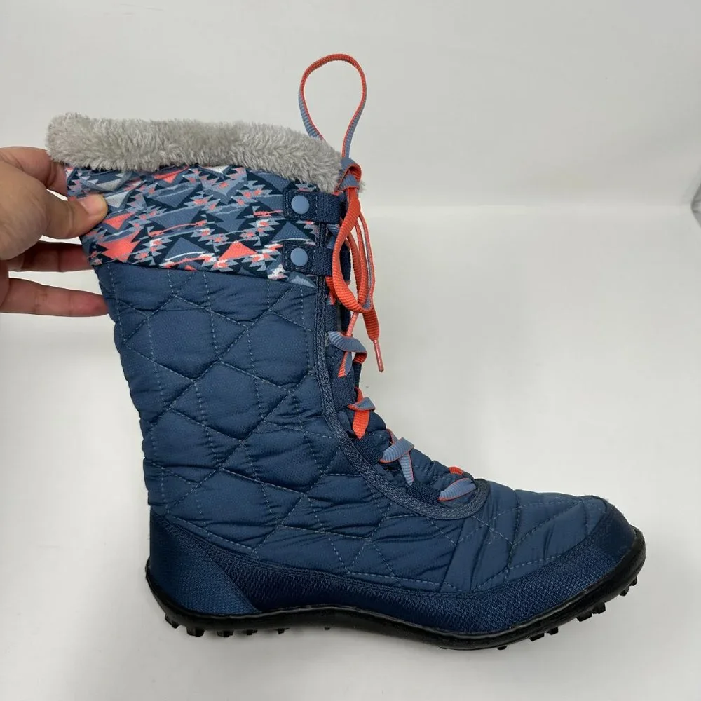 Columbia Women's Insulated Quilted Winter Boot - Blue